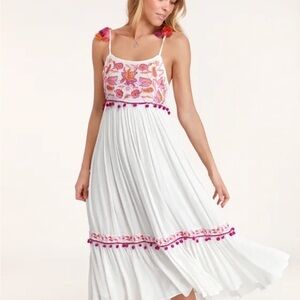 ANTHROPOLOGIE - RAGA Midi Dress Size Small